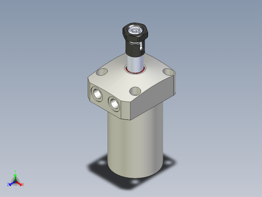 KOSMEKWHE1000-2AR多系列多零件图纸模型正等轴测缩略图