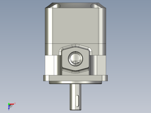 YB1-25型叶片泵俯视缩略图