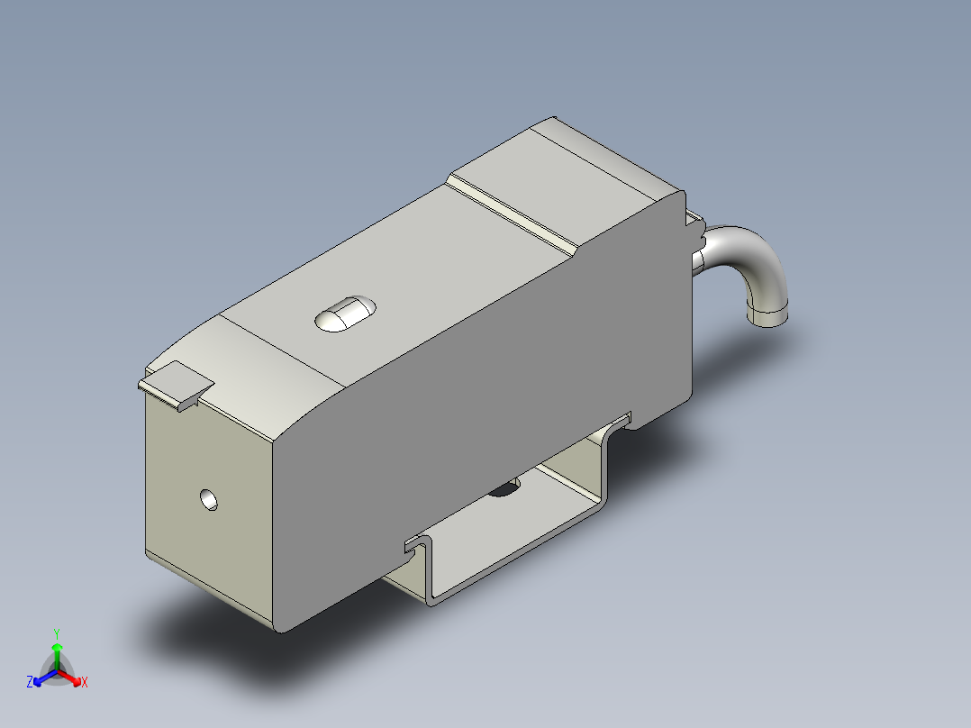 基恩士LV-21(A)_AP_11A_kc图纸模型主视图