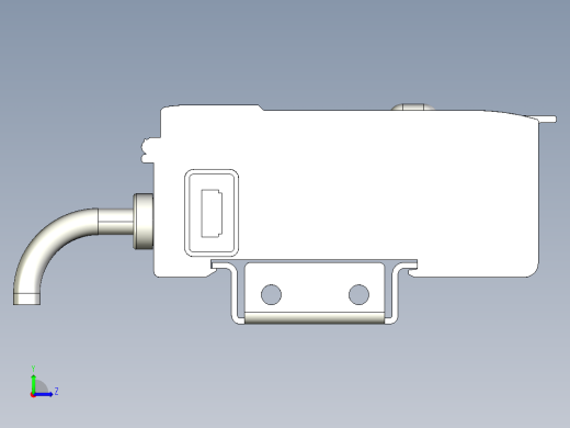 基恩士LV-21(A)_AP_11A_kc图纸模型左视缩略图