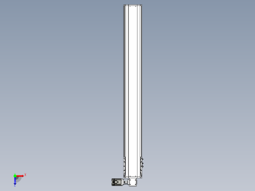 东锦同步带传动-直线滑台模组DH210B-L150-S1600-BL-P750W-C3.STEP俯视缩略图
