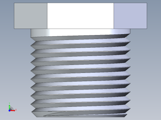 聚氯乙烯配件22-Sch80_Plug_MPT_850-005_0.5in前视缩略图