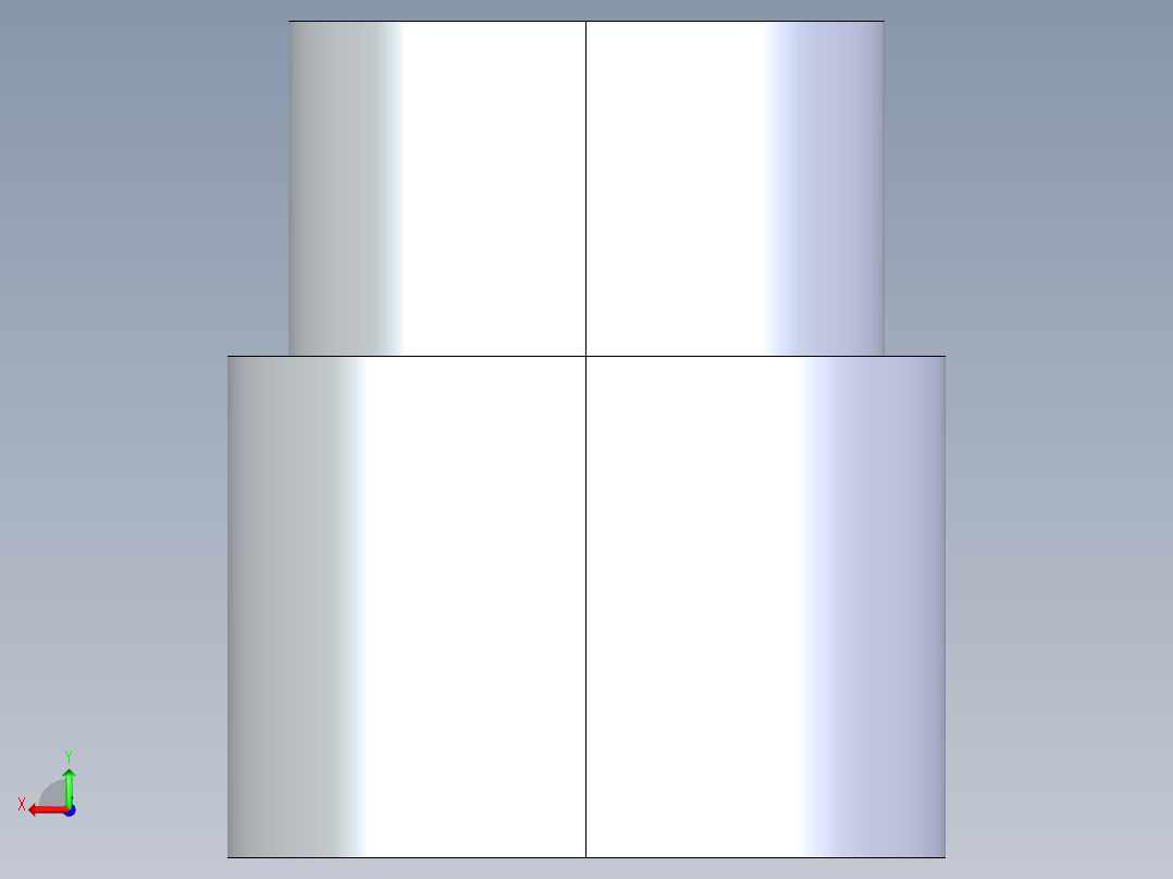 聚氯乙烯配件11-Sch80_ReducerCoupling_SxS_829-168_1.25in x 1in后视图