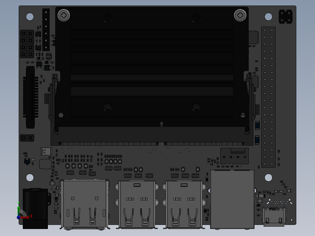 救援面罩前视图