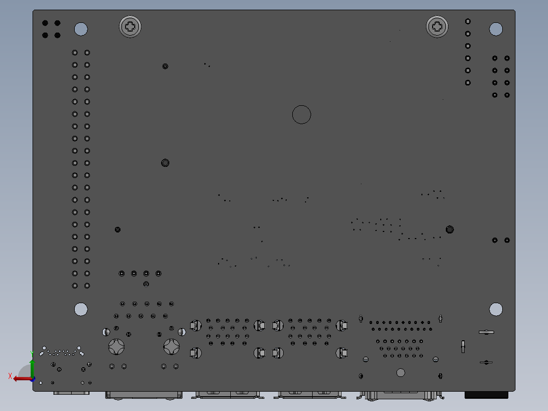 救援面罩后视图