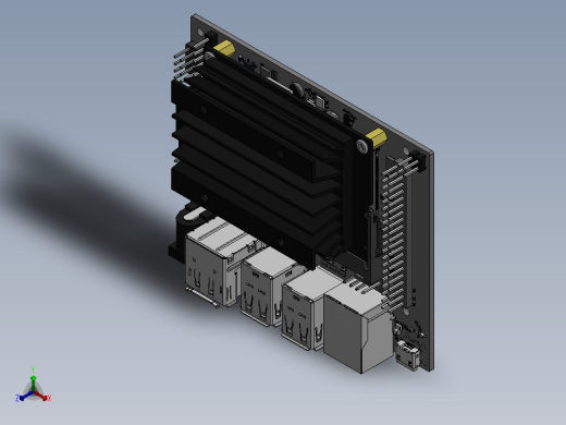 救援面罩正等轴测缩略图
