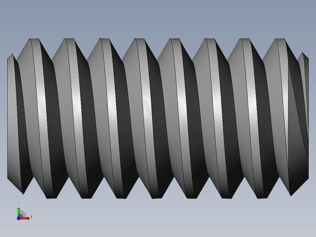 DIN 913-ISO 4026 固定螺钉-M1.6 L=3.SLDPRT前视图