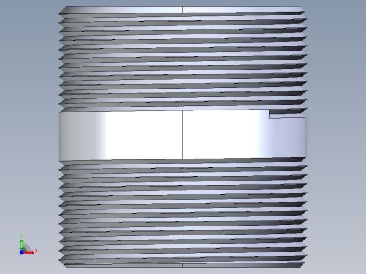 CPVC管件33-Sch80_Nipple_MPTxMPT_9861-252_2in x 2.5in前视缩略图