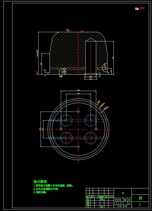 塑料菜筐注塑模具设计缩略图