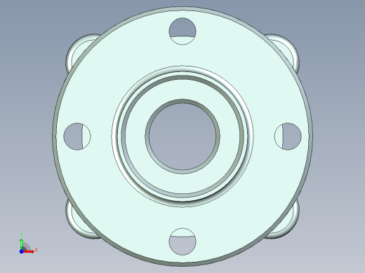 高性能赛车盘式制动器结构设计【浮动盘式】【含三维+CAD图+文档】前视缩略图