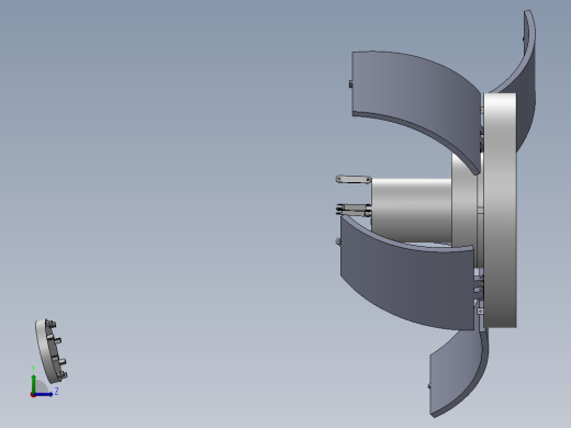 破碎装置左视缩略图