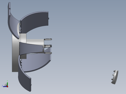 破碎装置右视缩略图