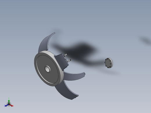 破碎装置正等轴测缩略图