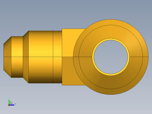 扩口式工业通用硬管接头Union Tee combination sizes 144F-6-6-4左视缩略图