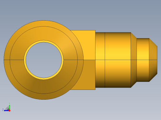 扩口式工业通用硬管接头Union Tee combination sizes 144F-6-6-4右视缩略图