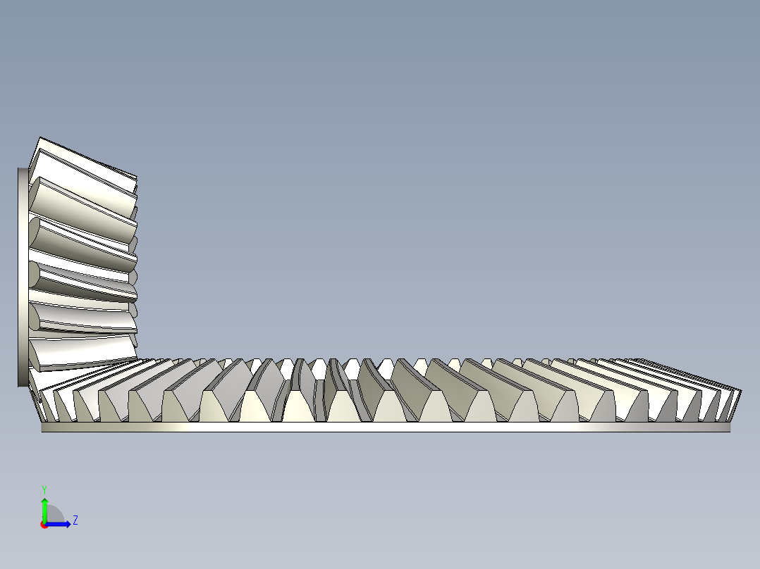齿轮啮合 (64)左视图