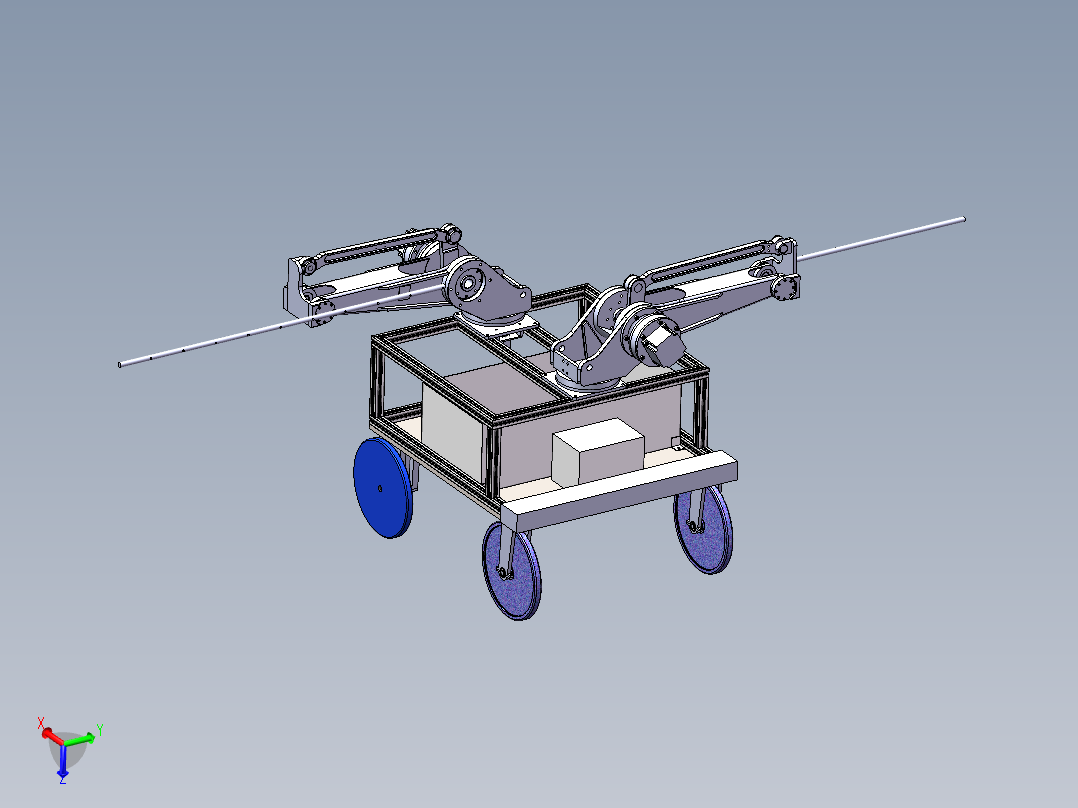 喷洒机器人的设计含sw三维图+二维+说明书