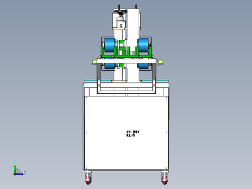生产线双牵引机（sw18可编辑+cad+bom）左视缩略图