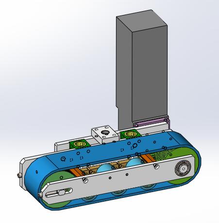 生产线双牵引机（sw18可编辑+cad+bom）