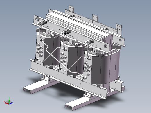 干式变压器sw14可编辑主视缩略图