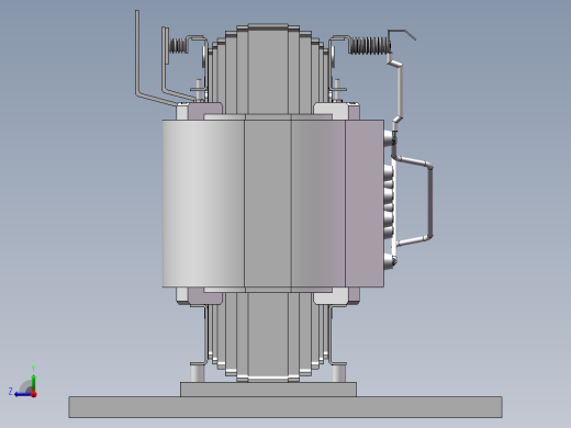 干式变压器sw14可编辑右视缩略图