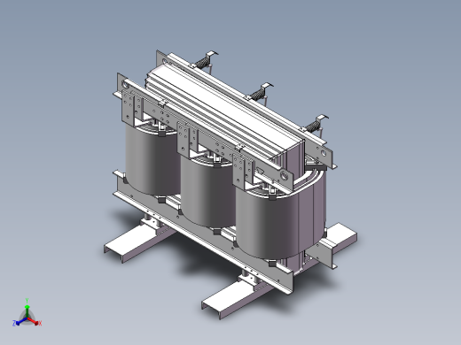 干式变压器sw14可编辑正等轴测缩略图