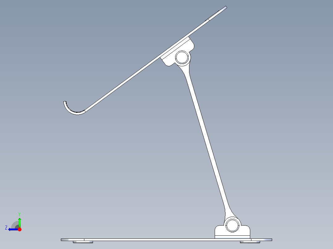 手机支架右视图