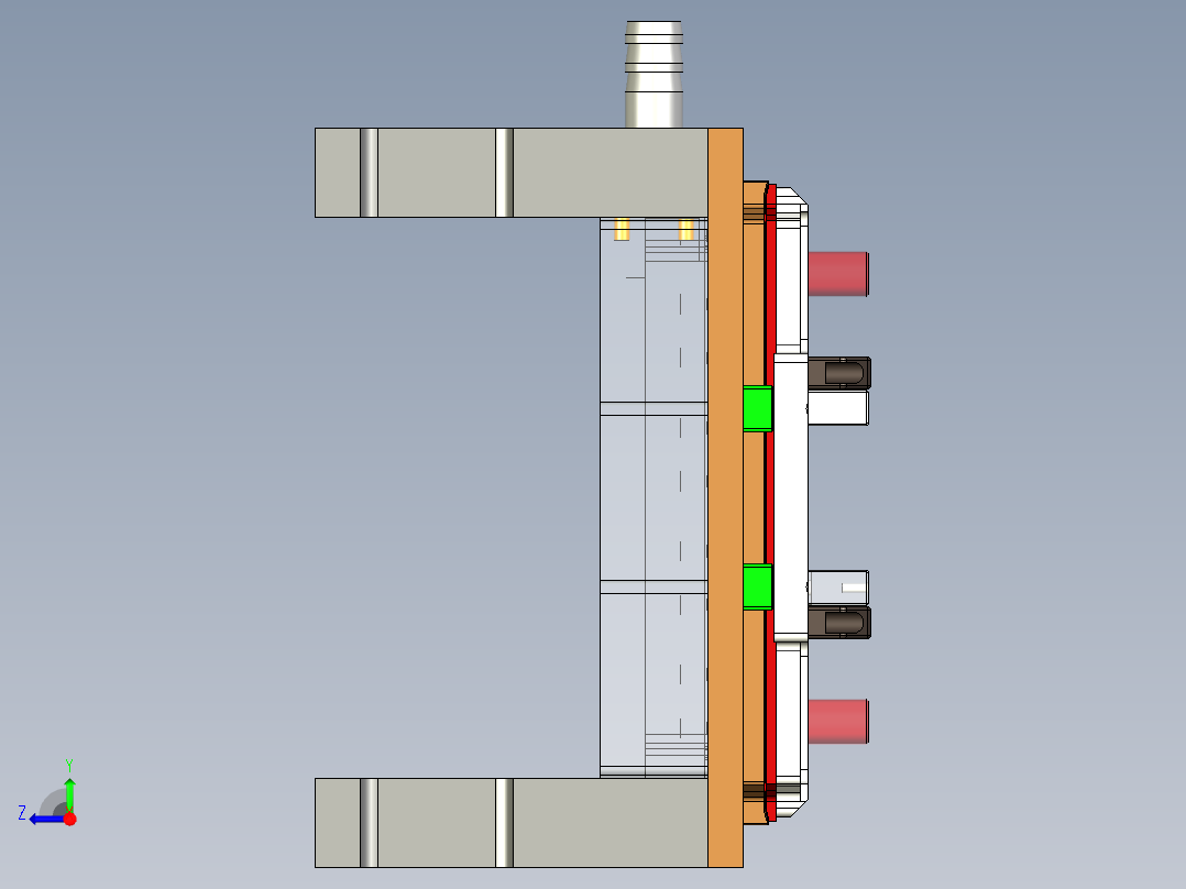 gds50-D笔记本CNC工装夹具三维模型-CNC1铣端面-200916右视图