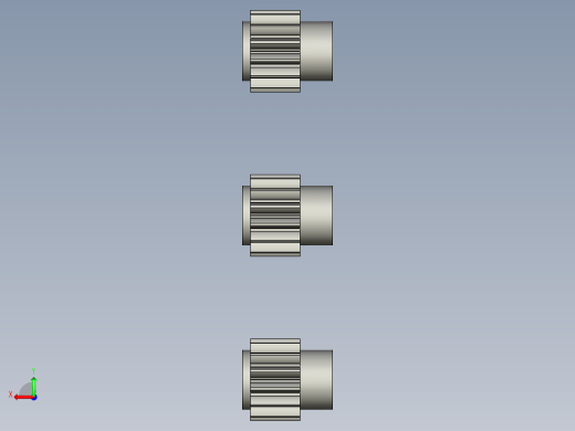 混合齿轮减速机后视缩略图