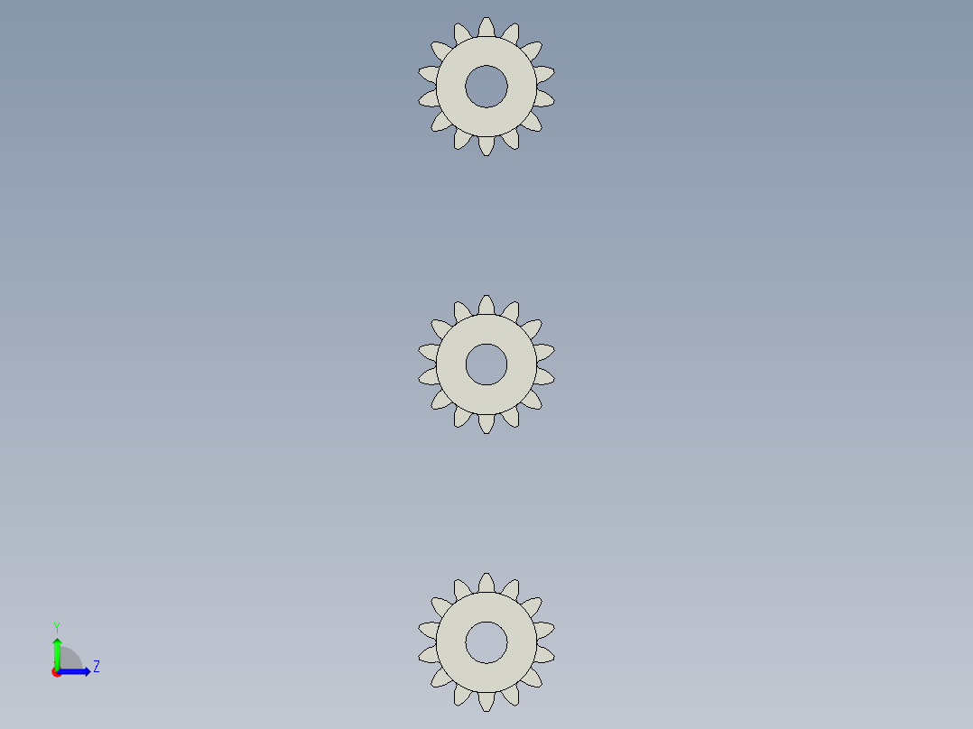 混合齿轮减速机左视图