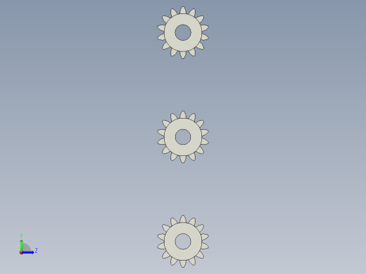 混合齿轮减速机左视缩略图