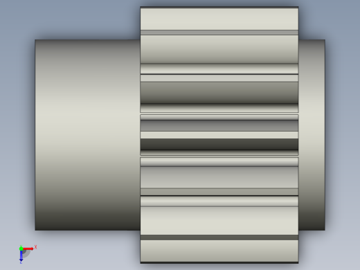 混合齿轮减速机俯视缩略图