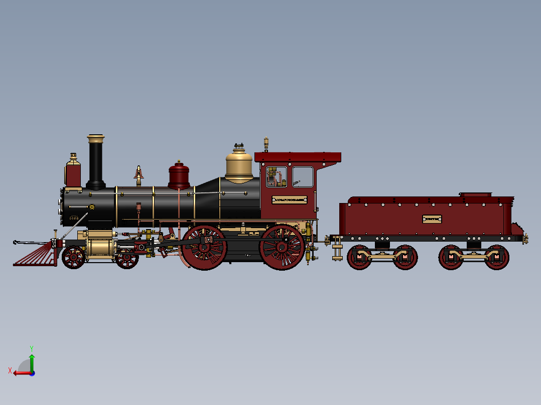 火车、动车、高铁(24)后视图