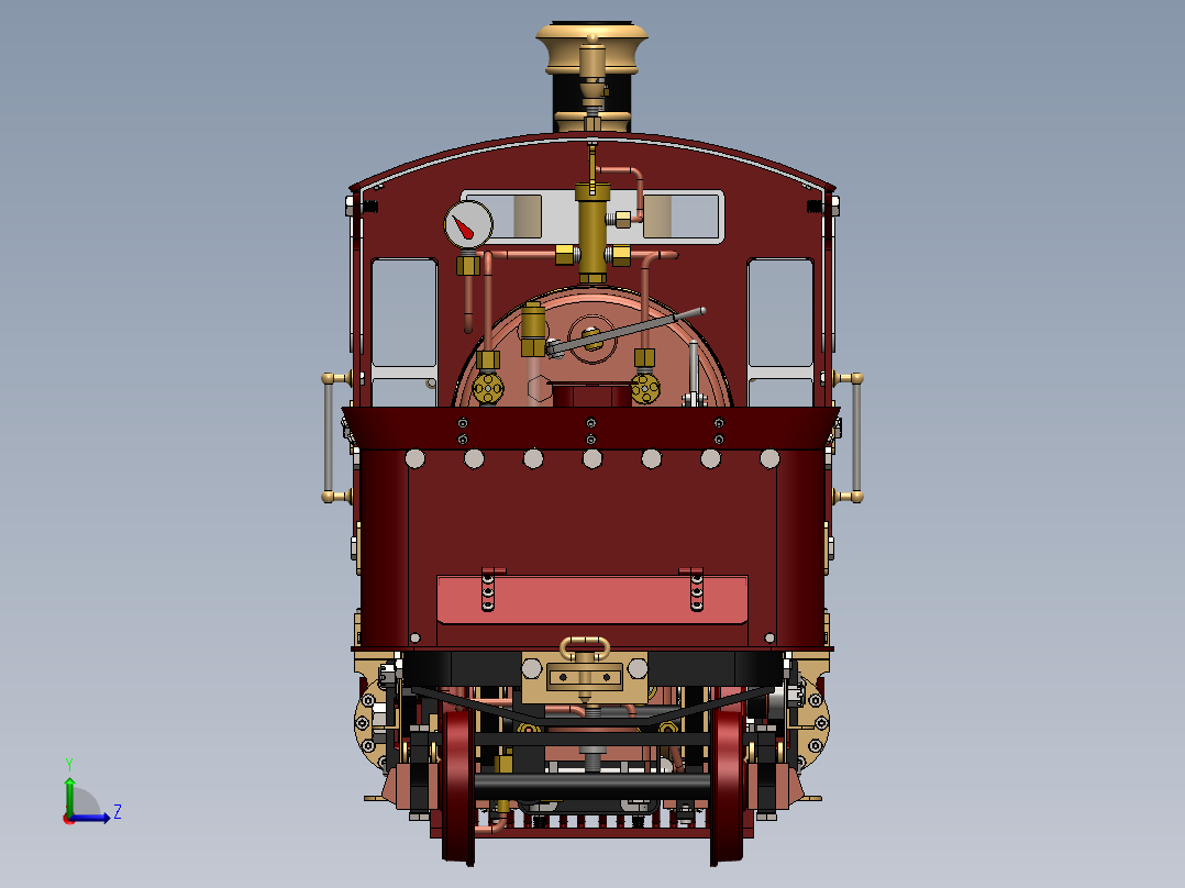 火车、动车、高铁(24)左视图