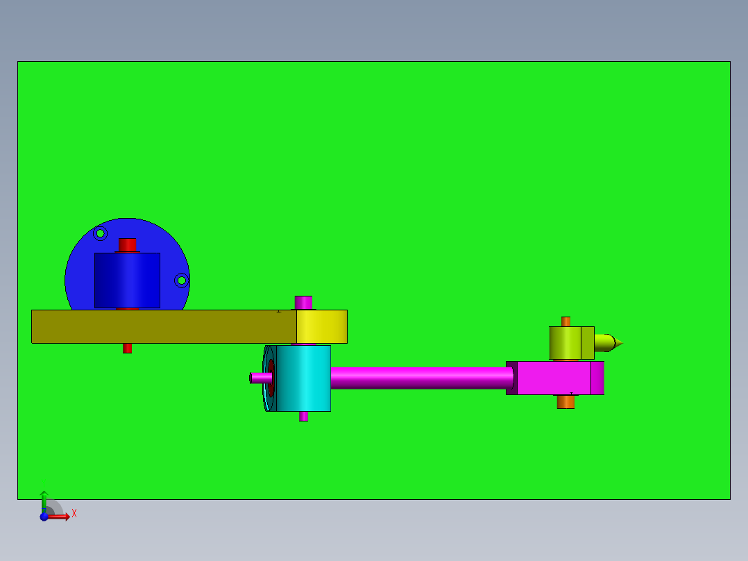 三坐标测量机前视图