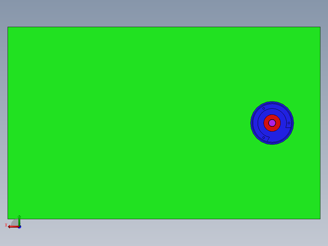 三坐标测量机后视图