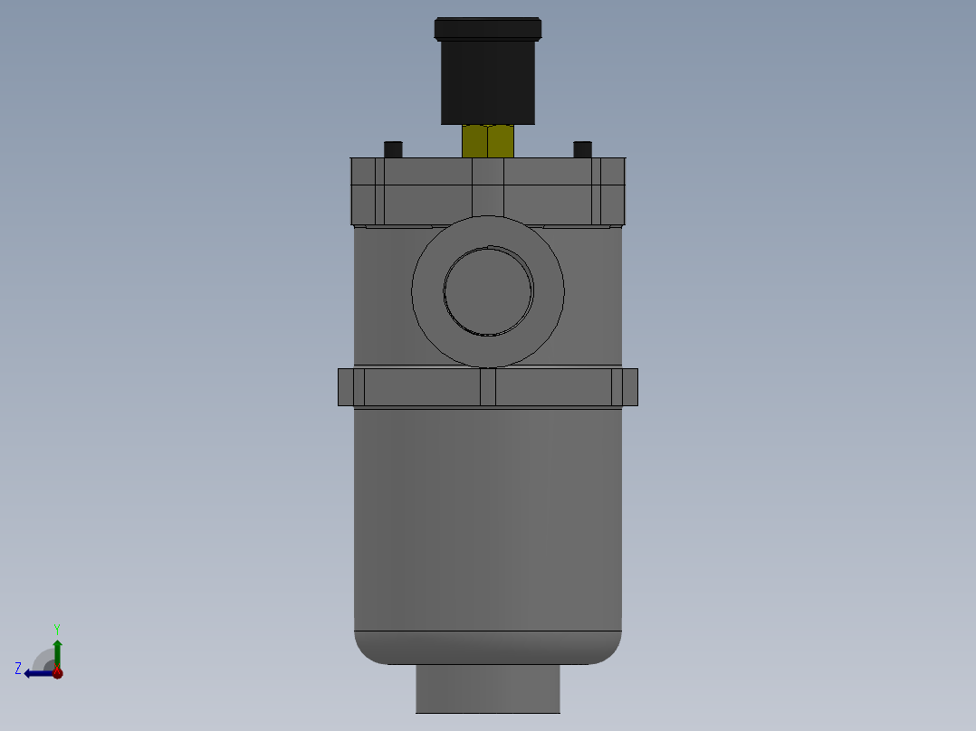 RF系列直回式回油过滤器滤芯RF-60xL-右视图