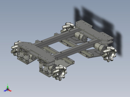 全向精准到位底盘装置