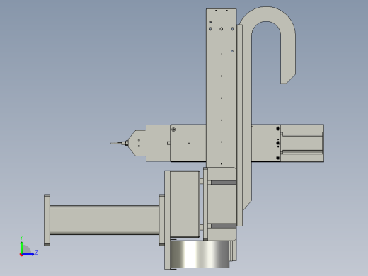 三轴涂胶左视缩略图