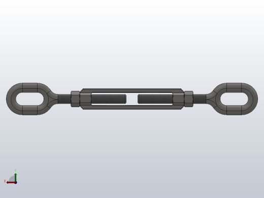 OO型开式索具螺旋扣KOOD16-M  CB／T 3818-1999后视缩略图