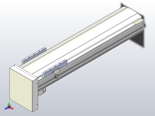 日规模组半封闭丝杆TPA-HNR-202D-2510C-L600-MP-C-P75-N3