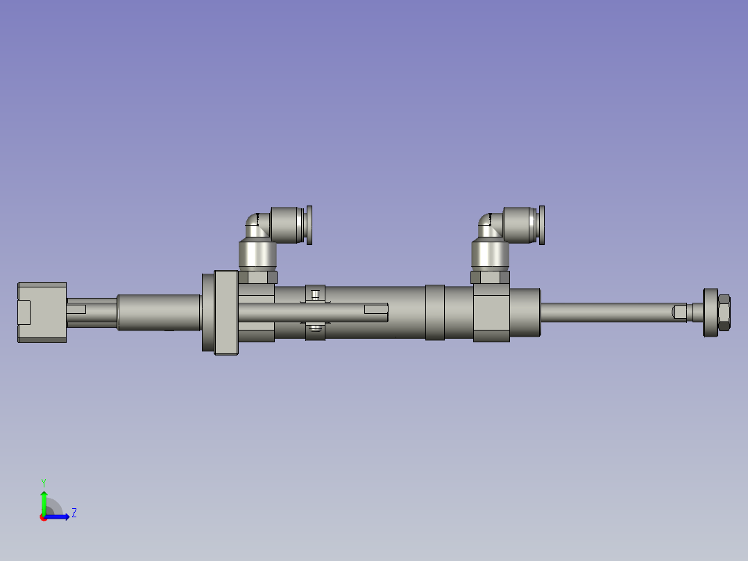 侧切-上料下加热左视图