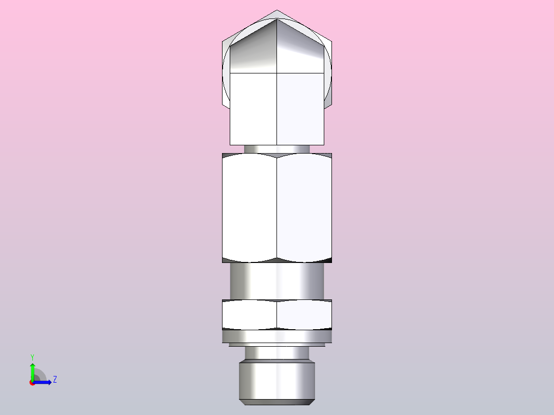 组装式可调旋转弯头EW06ZLREDCF左视图