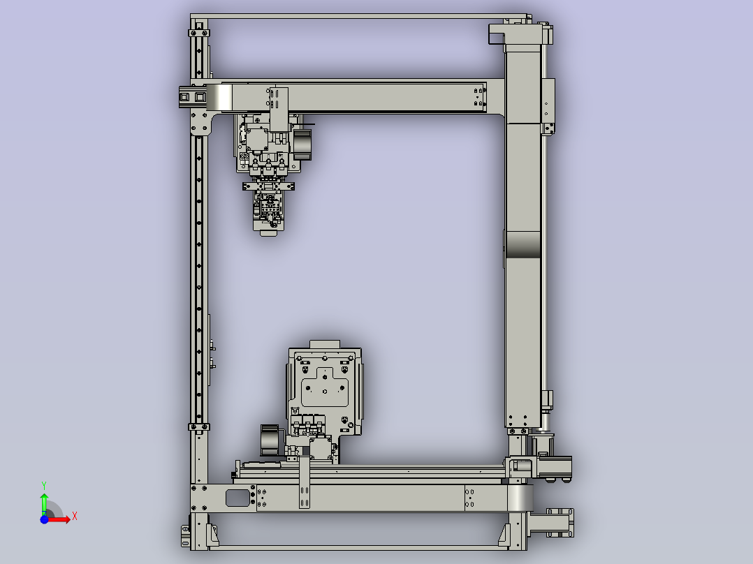 F01AE00021-D30000龙门架模组前视图