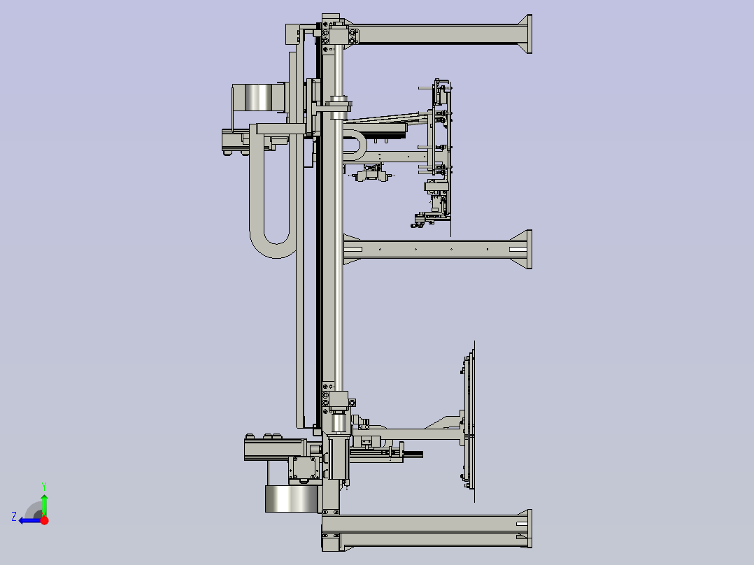 F01AE00021-D30000龙门架模组右视图