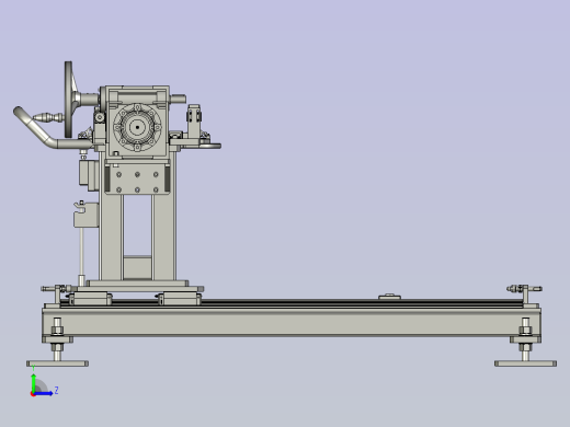 手摇式180度翻转涂胶工装左视缩略图