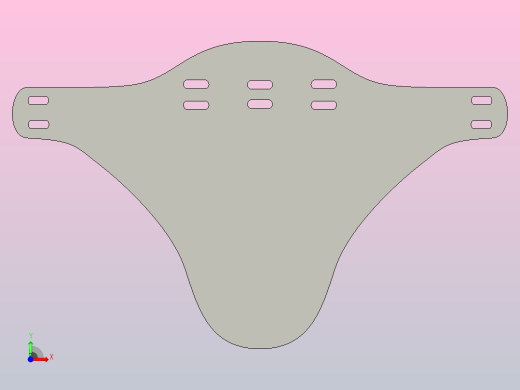 自行车挡泥板前视缩略图