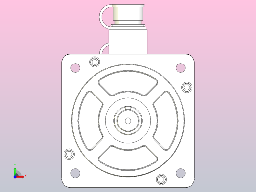 110-180系列伺服电机[130ST-M07725]前视缩略图