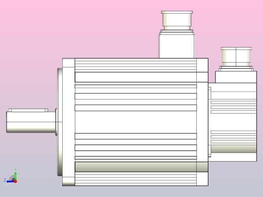 110-180系列伺服电机[130ST-M07725]右视缩略图