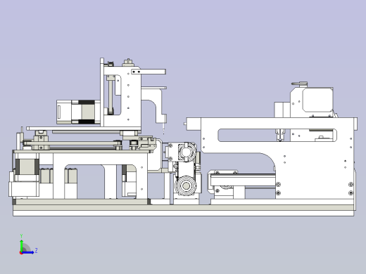 一款电器缠绕机3D模型左视缩略图